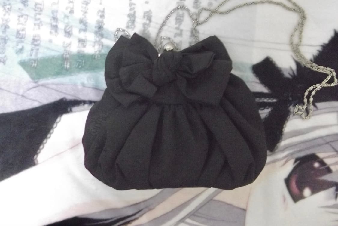 엑시즈팜 고스로리 리본 장미 크로스백 토트백 히메갸루 펑크 지뢰계 로걀 상품이미지1