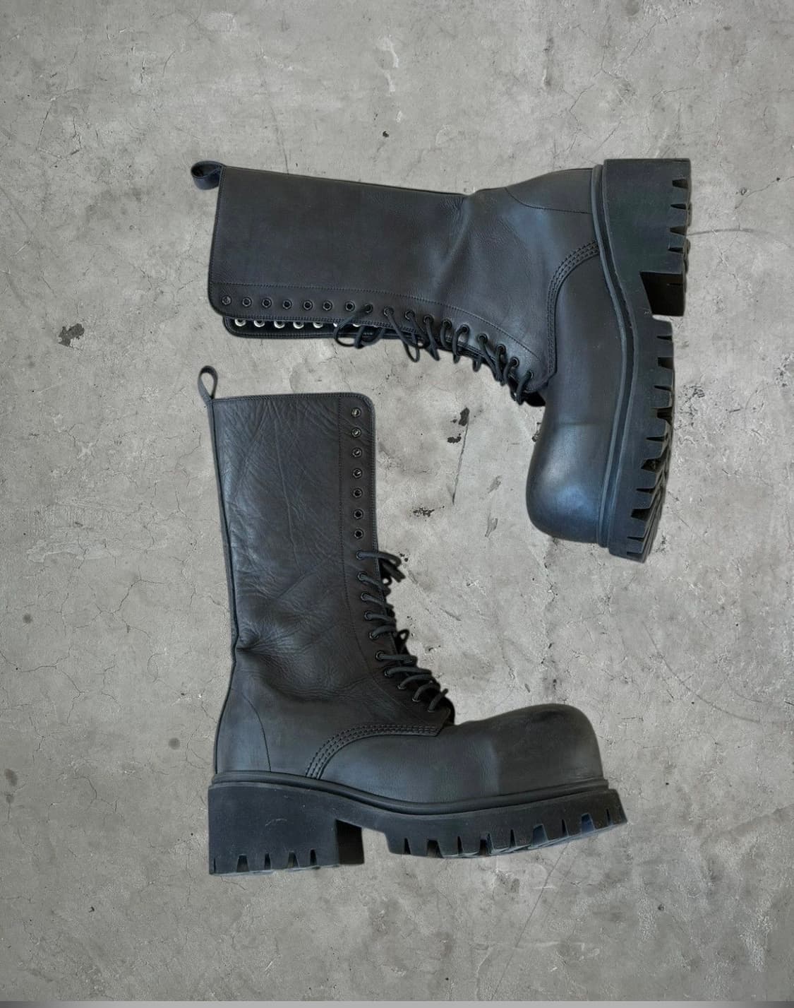 (43)발렌시아가 스톰퍼 하이 런웨이 부츠 상품이미지5