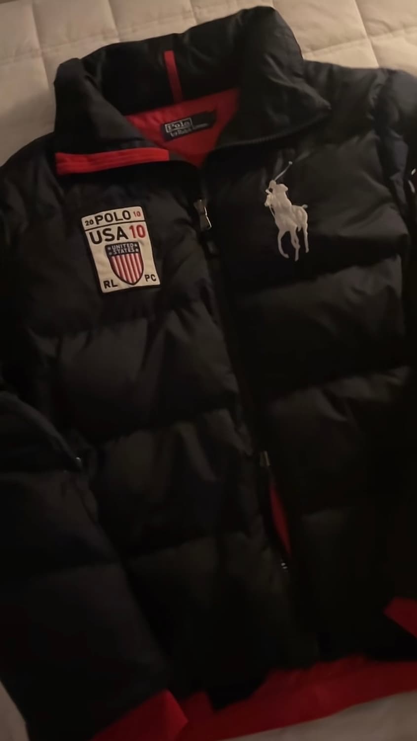 폴로 빅포니 USA 성조기 패딩 상품이미지1