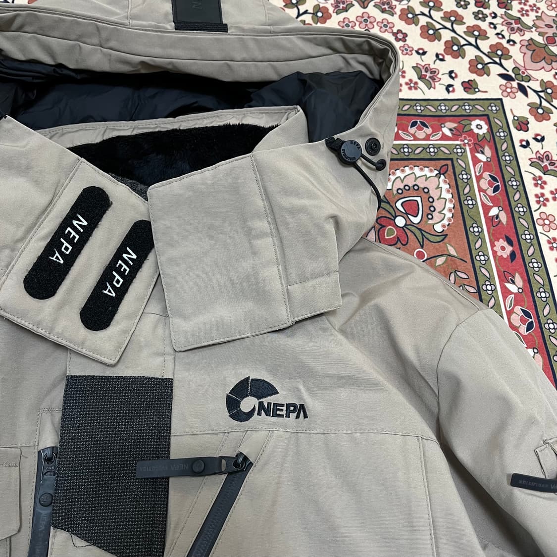 네파 구스다운 후드 패딩 점퍼 XL/105 상품이미지5