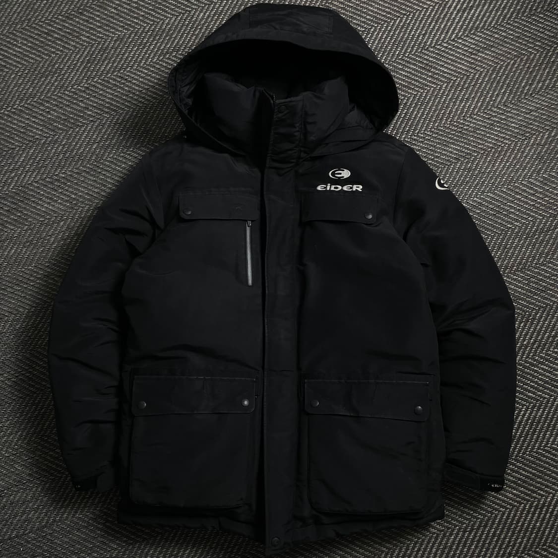 아이더 카라스 2a 덕 다운 패딩 점퍼 블랙o 4567 상품이미지1