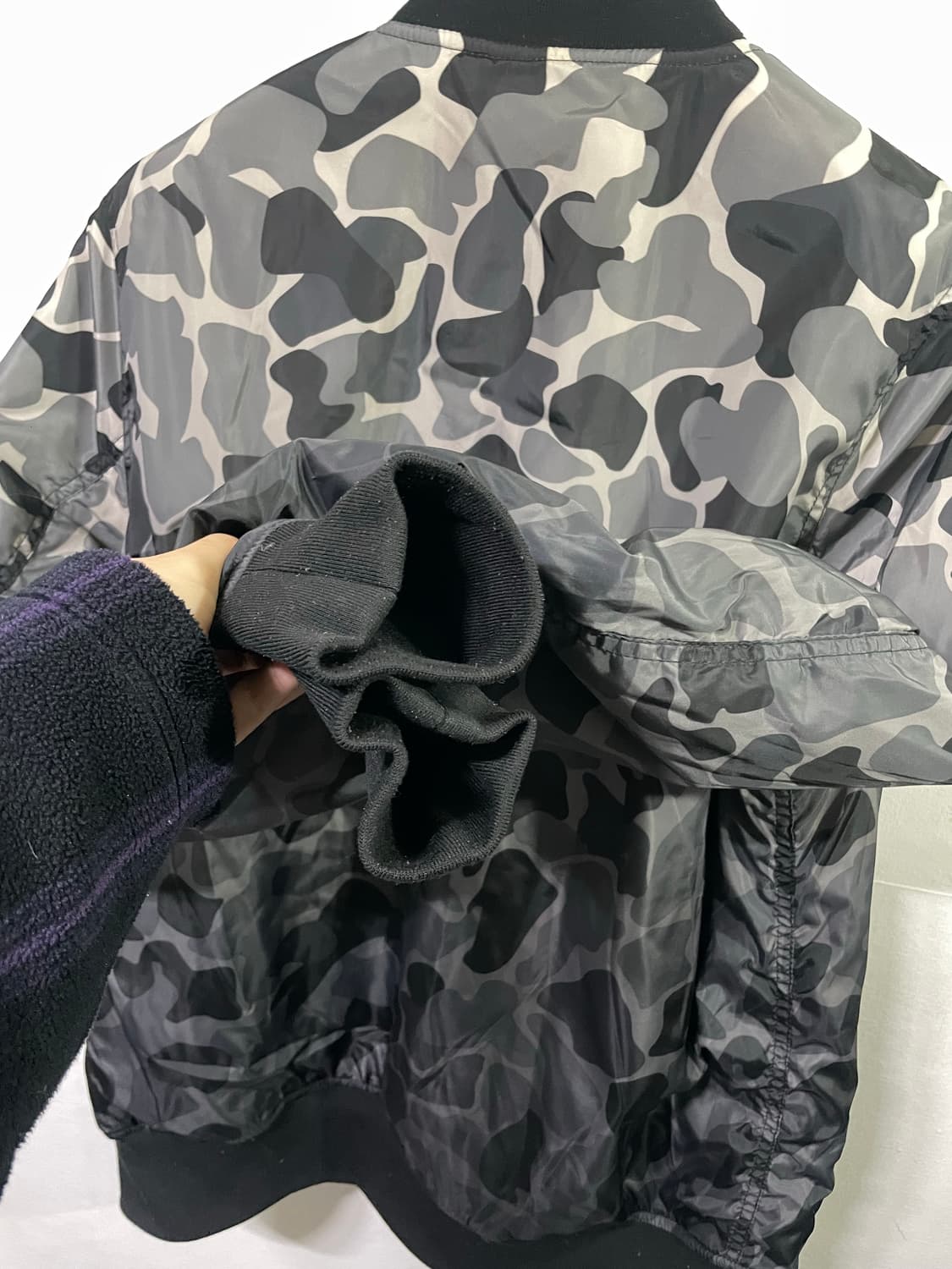 아디다스 파이어버드 리버시블 봄버 자켓 ma1 자켓 105  상품이미지7