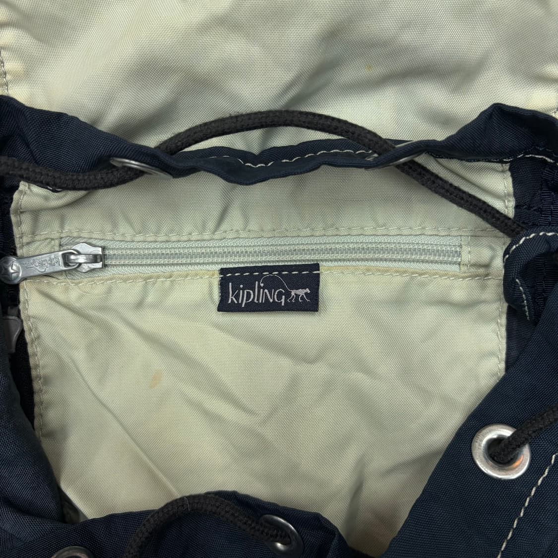 Kipling 키플링 y2k 네이비 백팩 상품이미지8