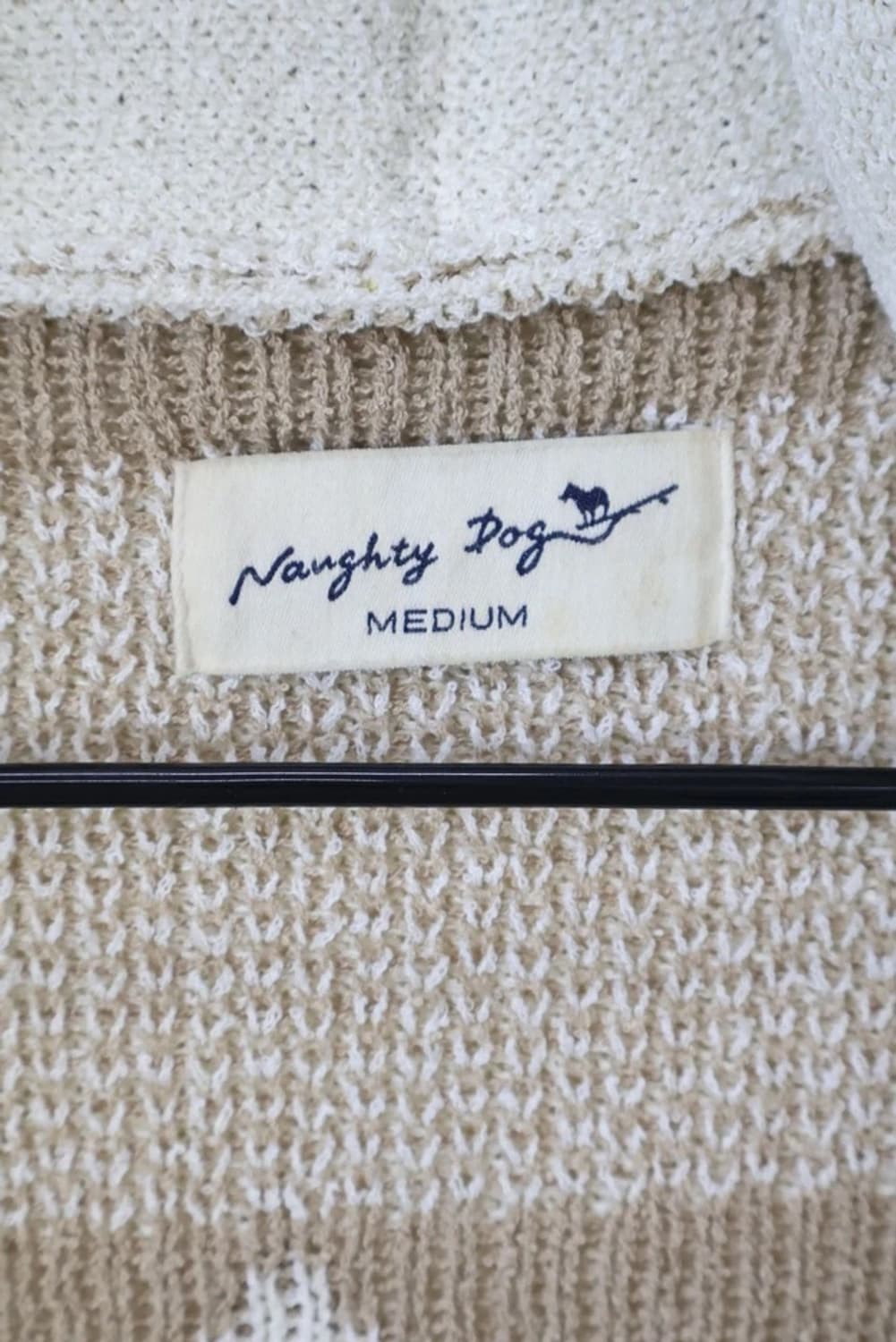 Naughty Dog Shawl CollarPattern Cardigan 상품이미지6