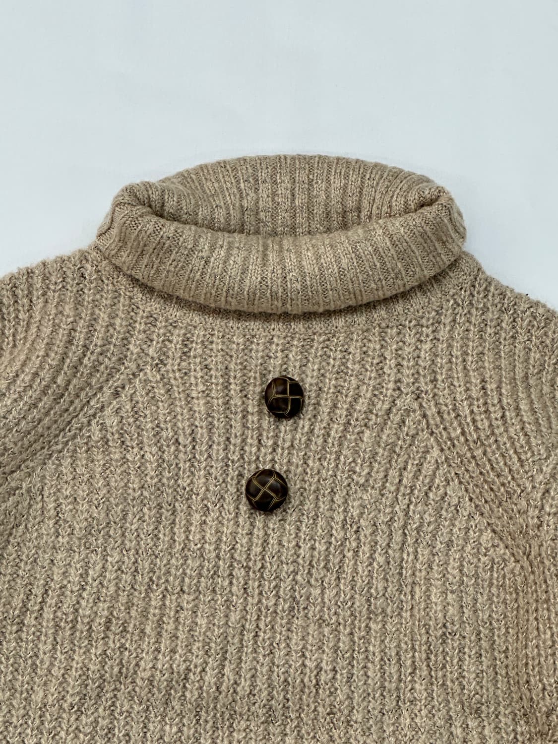 ❄️사와코의 연말 코디세트❄️ 그런지 히피 에스닉 체크 니트 롱스커트 상품이미지5