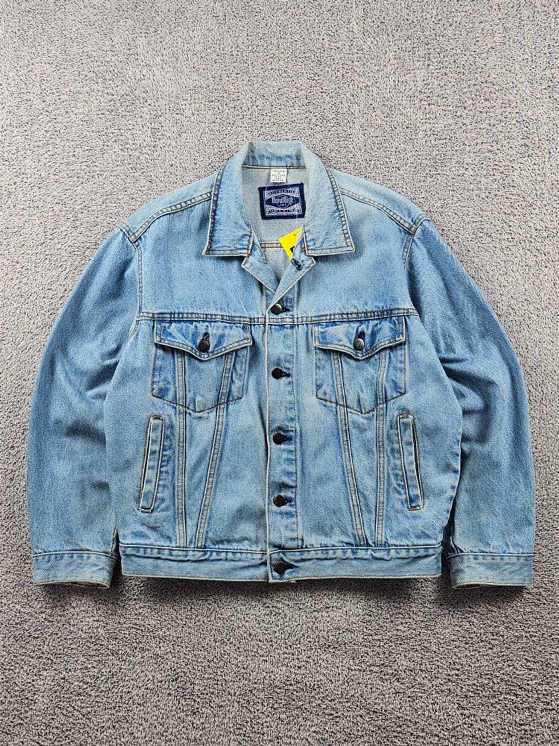하드락카페 자수 백로고 데님 트러커 자켓 ( S ) / 8737 상품이미지2