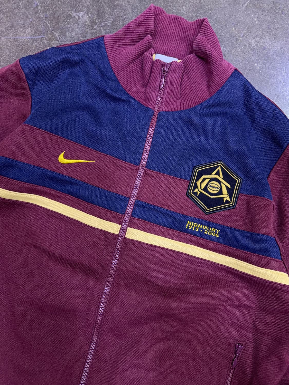 나이키 아스날 아스널 하이버리 버건디 트랙탑 져지 자켓 M 상품이미지3