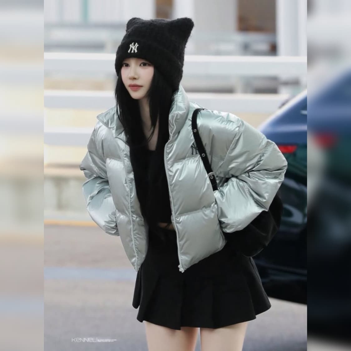 엠엘비 미야옹 비니 블랙 상품이미지2