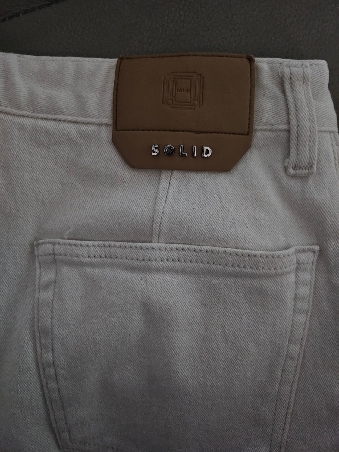 [거의 새것] 솔리드옴므 데님 팬츠 바지 48 상품이미지3