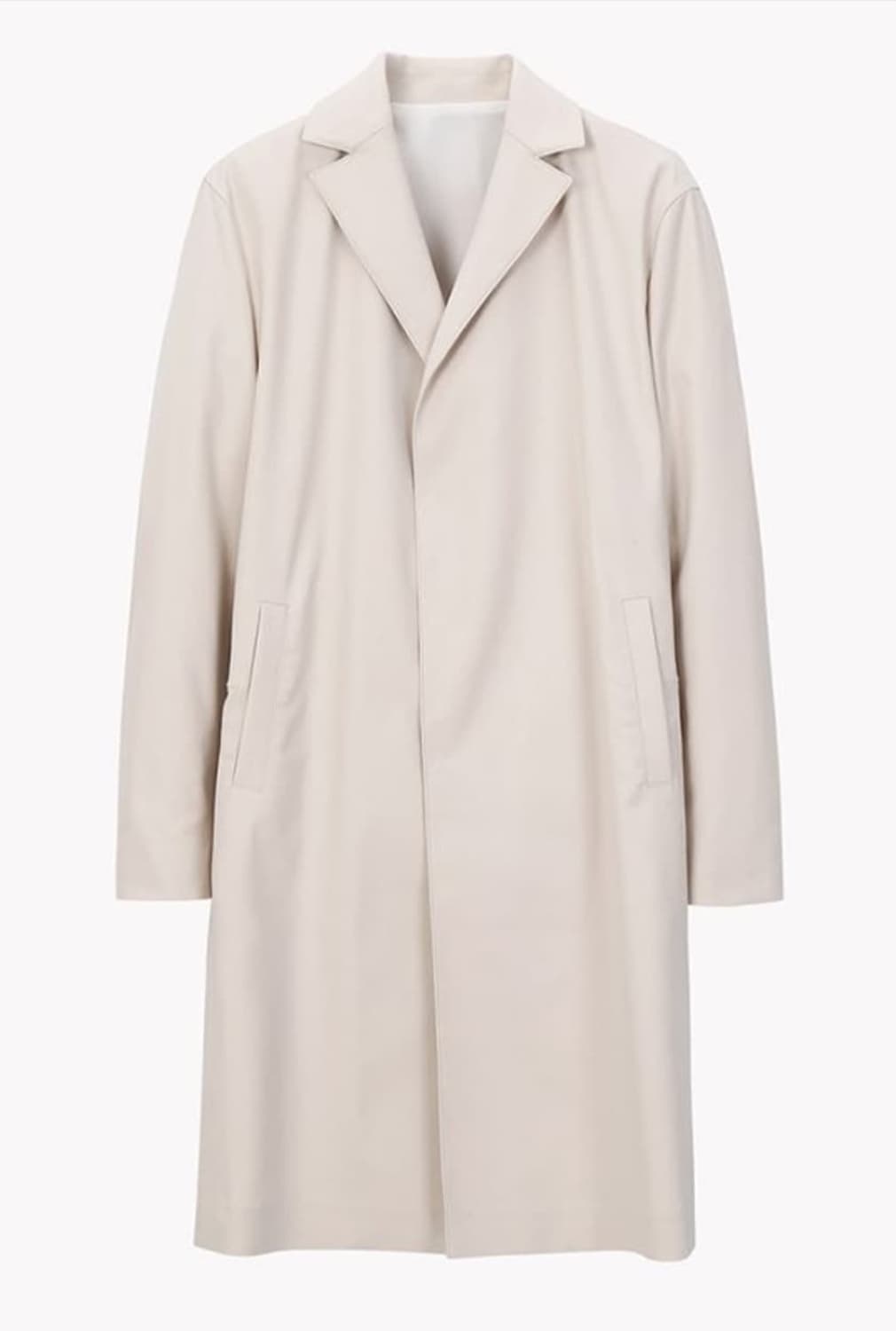 시스템옴므 아이보리 싱글코트 트렌치코트 상품이미지1