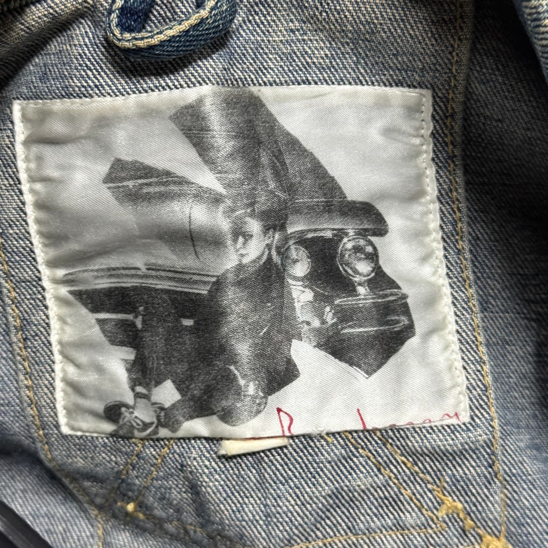 VTG 빈티지 멀티 디테일 더블 스냅 데님 블루종 자켓 상품이미지6