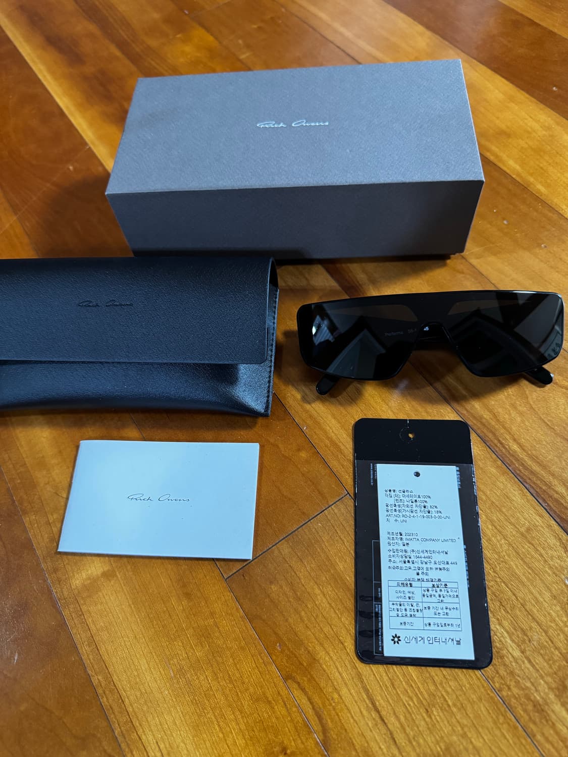 rick owens 퍼포마 선글라스 상품이미지4