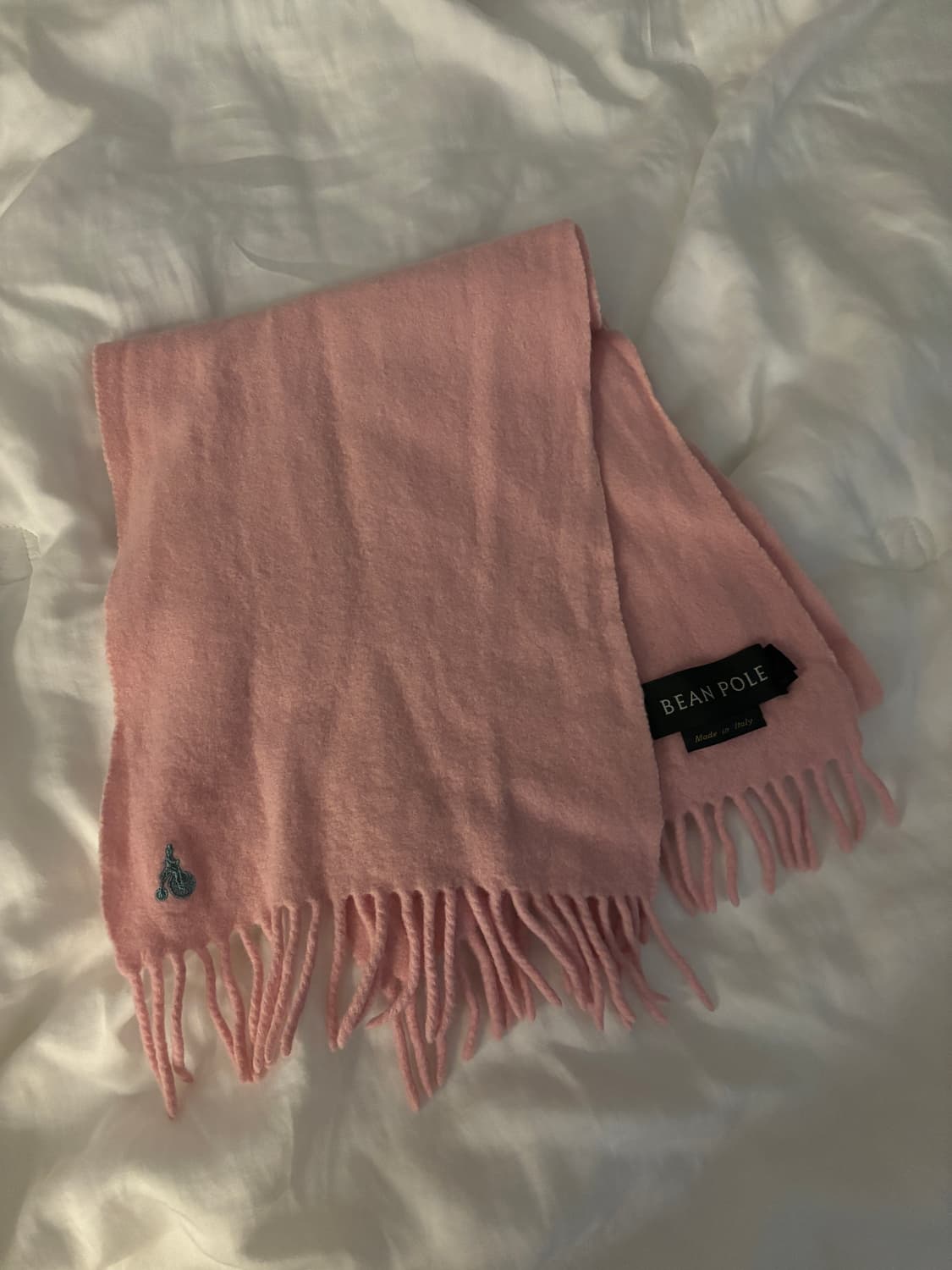 빈폴 베이비핑크 목도리 상품이미지1