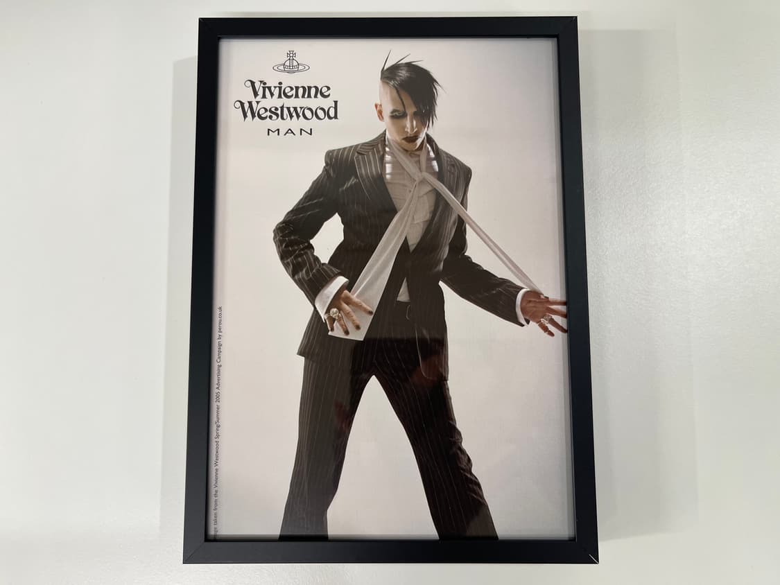 마릴린 맨슨 x 비비안웨스트우드 맨 아트 포토 2005SS 상품이미지1