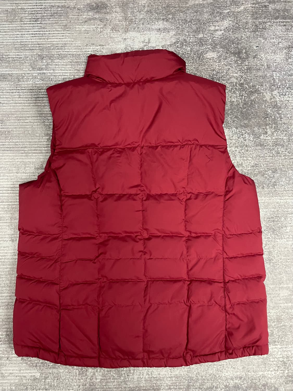 vtg  L.L.Bean 바둑판 퀼팅 다운베스트 상품이미지9