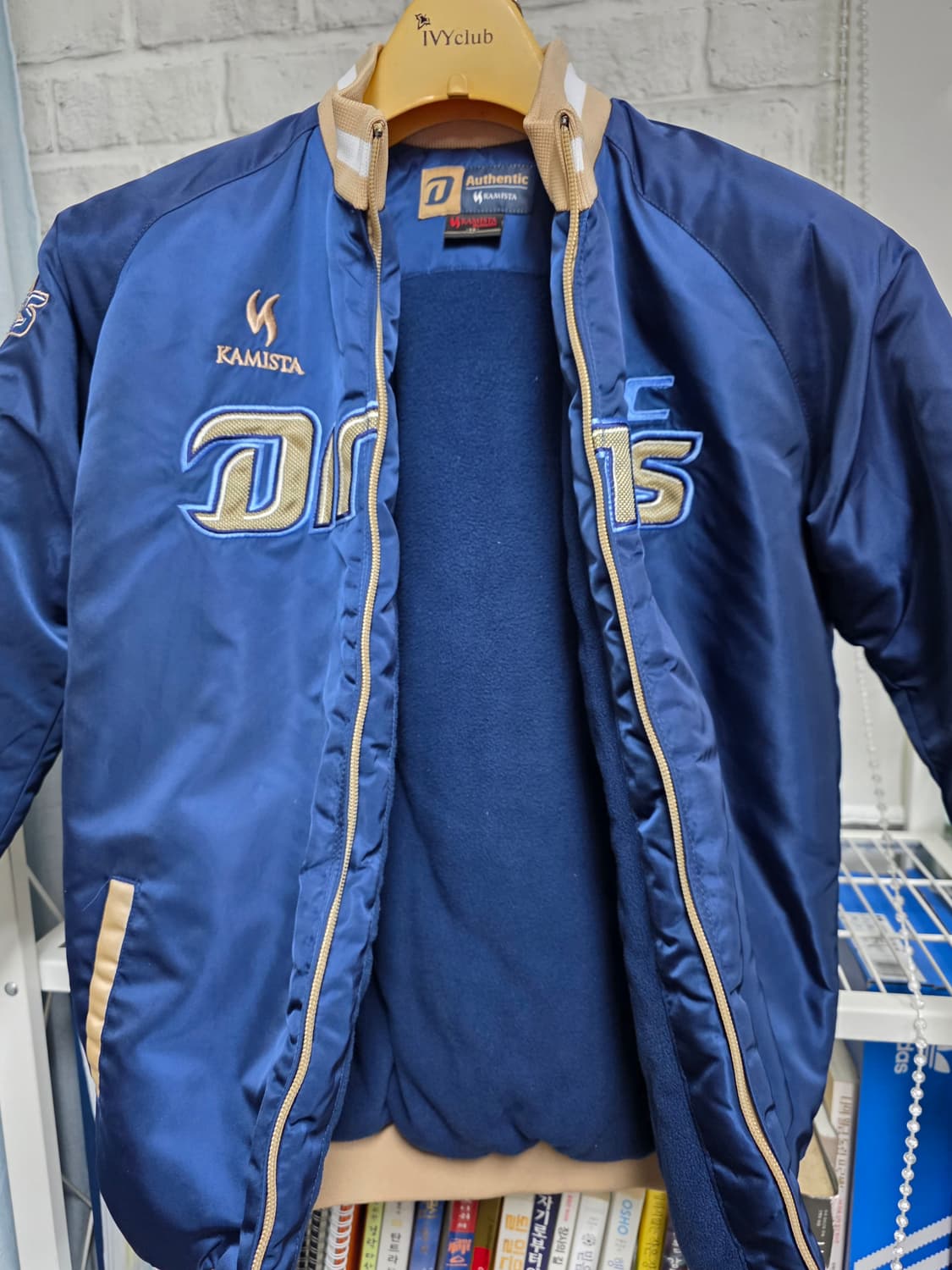 NC 다이노스 카미스타 어센틱 아동 키즈 동계야구점퍼 6호 MM29 상품이미지5