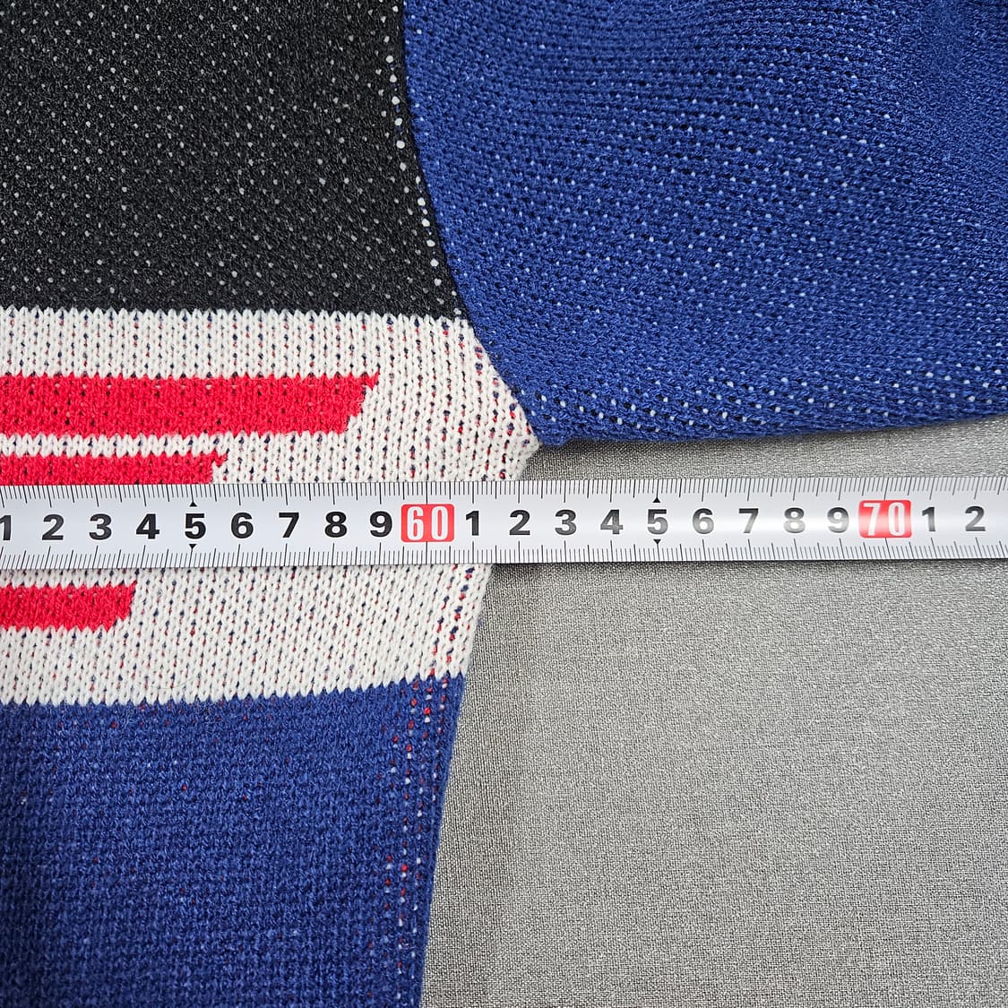 택포) 크리틱 레이싱 니트집업 L 상품이미지6