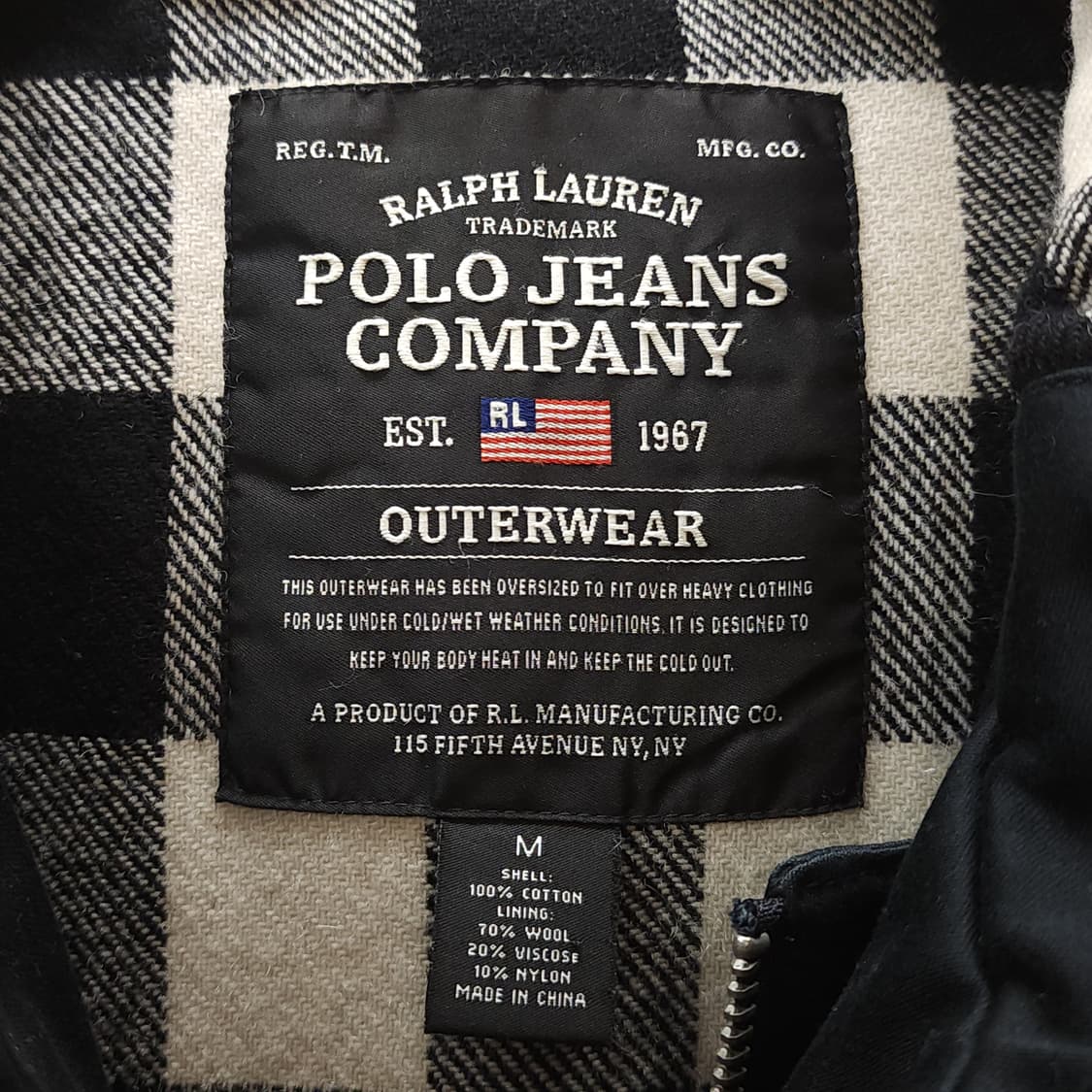 폴로 b9 밀리 파카 초고밀도 미공군 B-9 마운틴 파카 M 상품이미지5