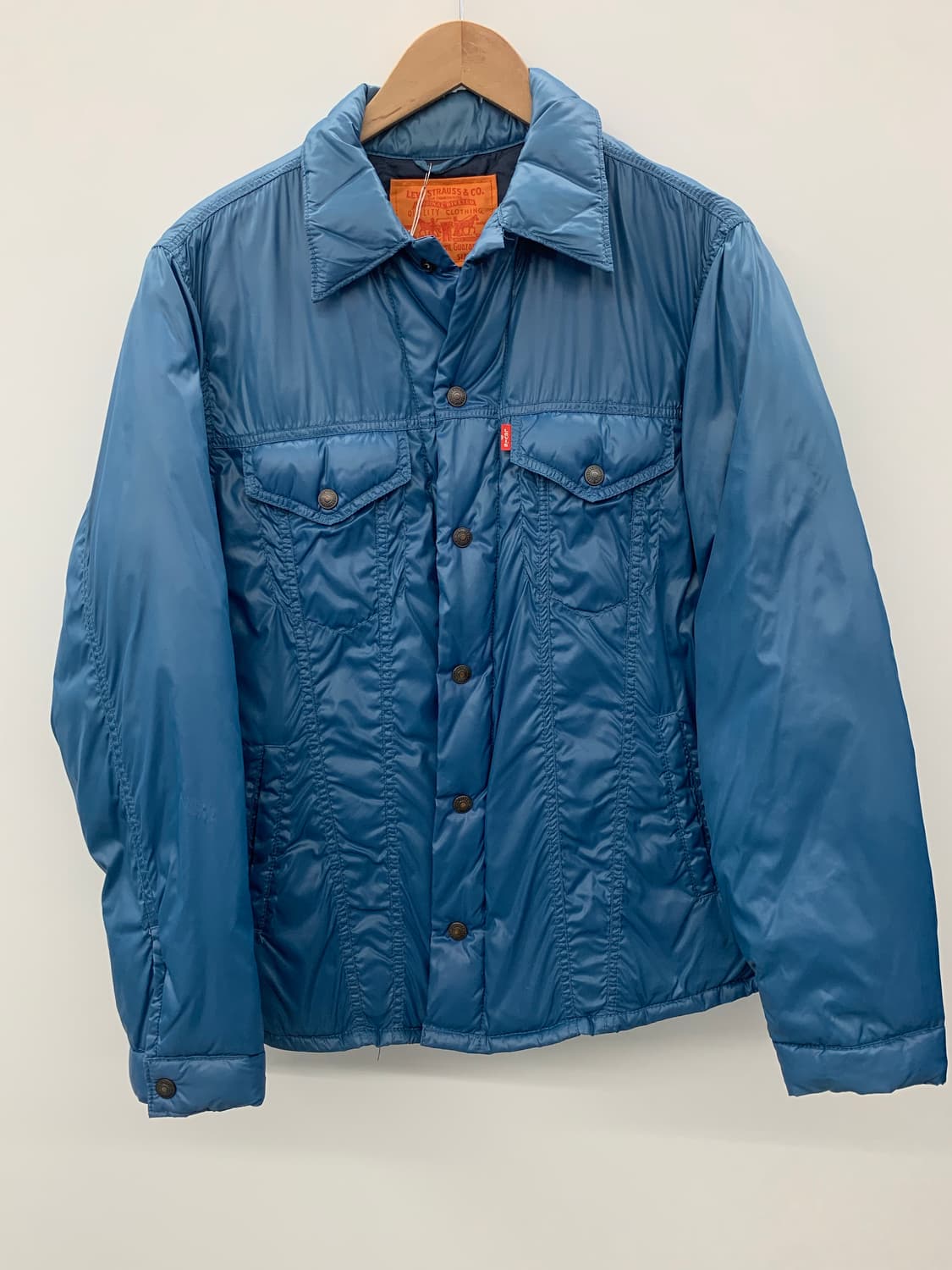 리바이스 블루 퀄팅 자켓 상품이미지5