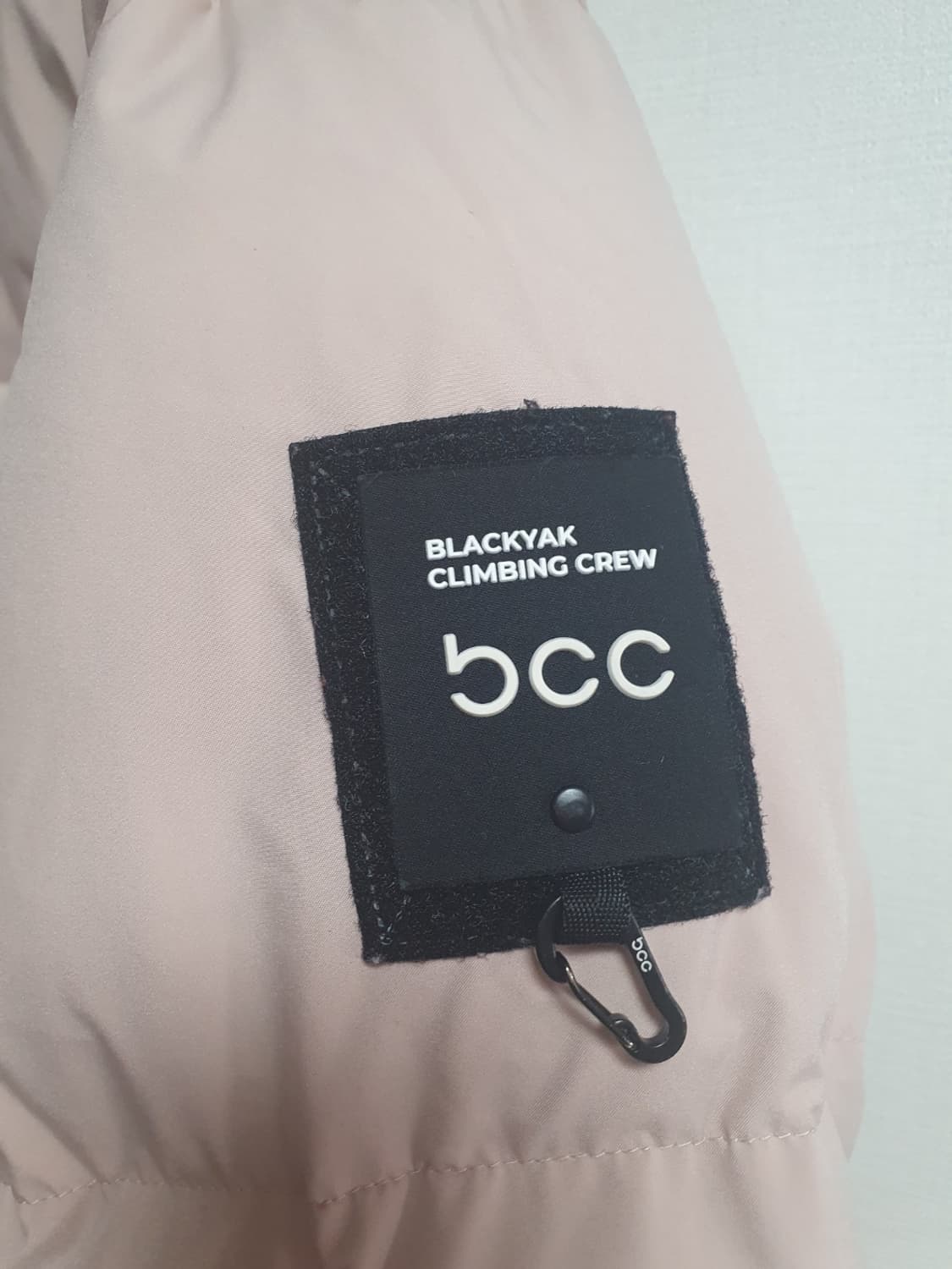 [택포] 블랙야크 패딩 BCC 부스터 덕다운 파스텔핑크 자켓 L 상품이미지4
