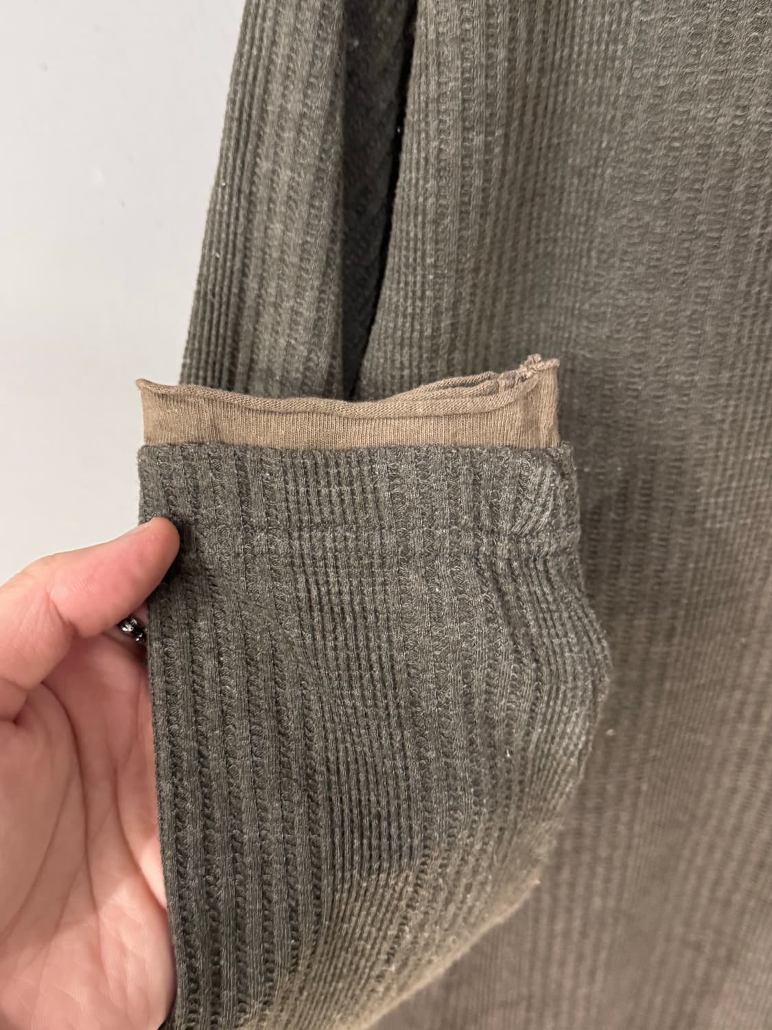 버진 보야지 레이어드 헨리넥 롱슬리브  상품이미지6