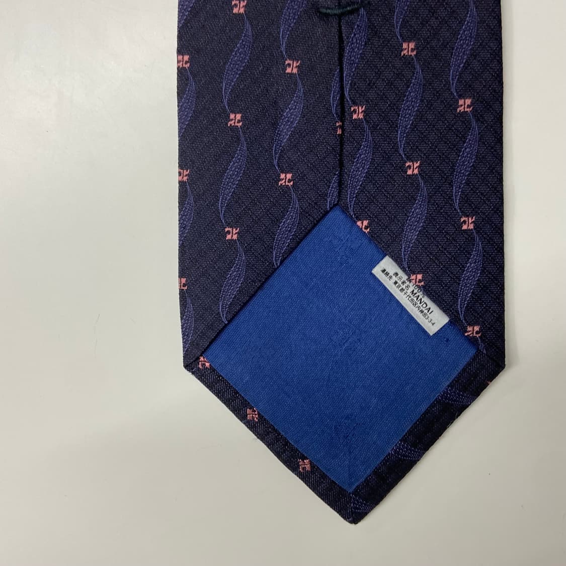 꾸레쥬 정품 명품 모노그램 넥타이 (COURREGES) 상품이미지6