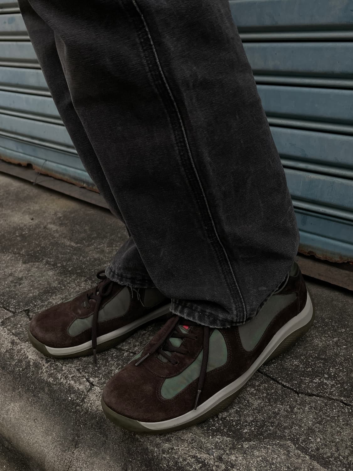 00s Prada Sports America’s Cup Brown  상품이미지1