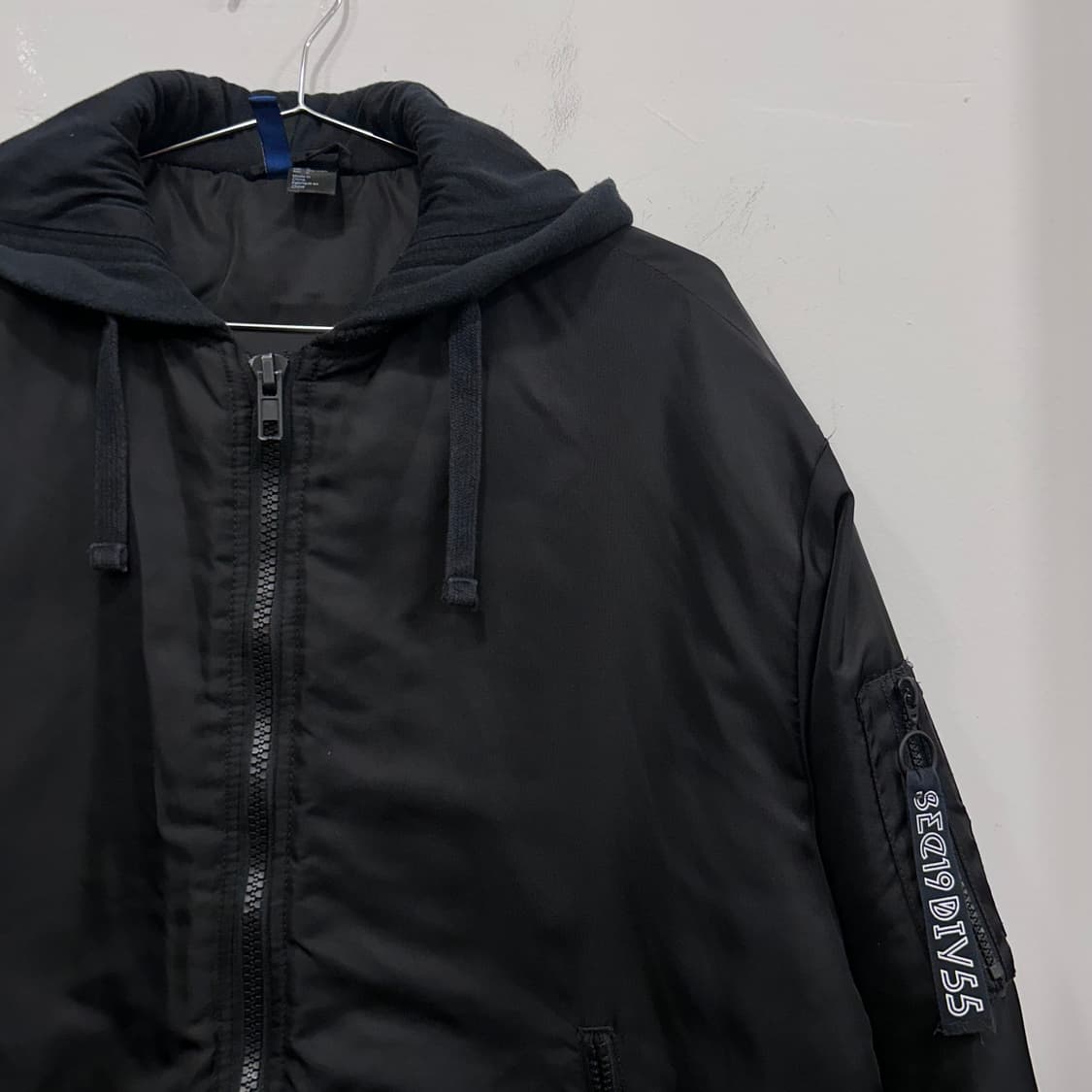 H&M DIVIDED 후디드 ma-1 항공점퍼 상품이미지1