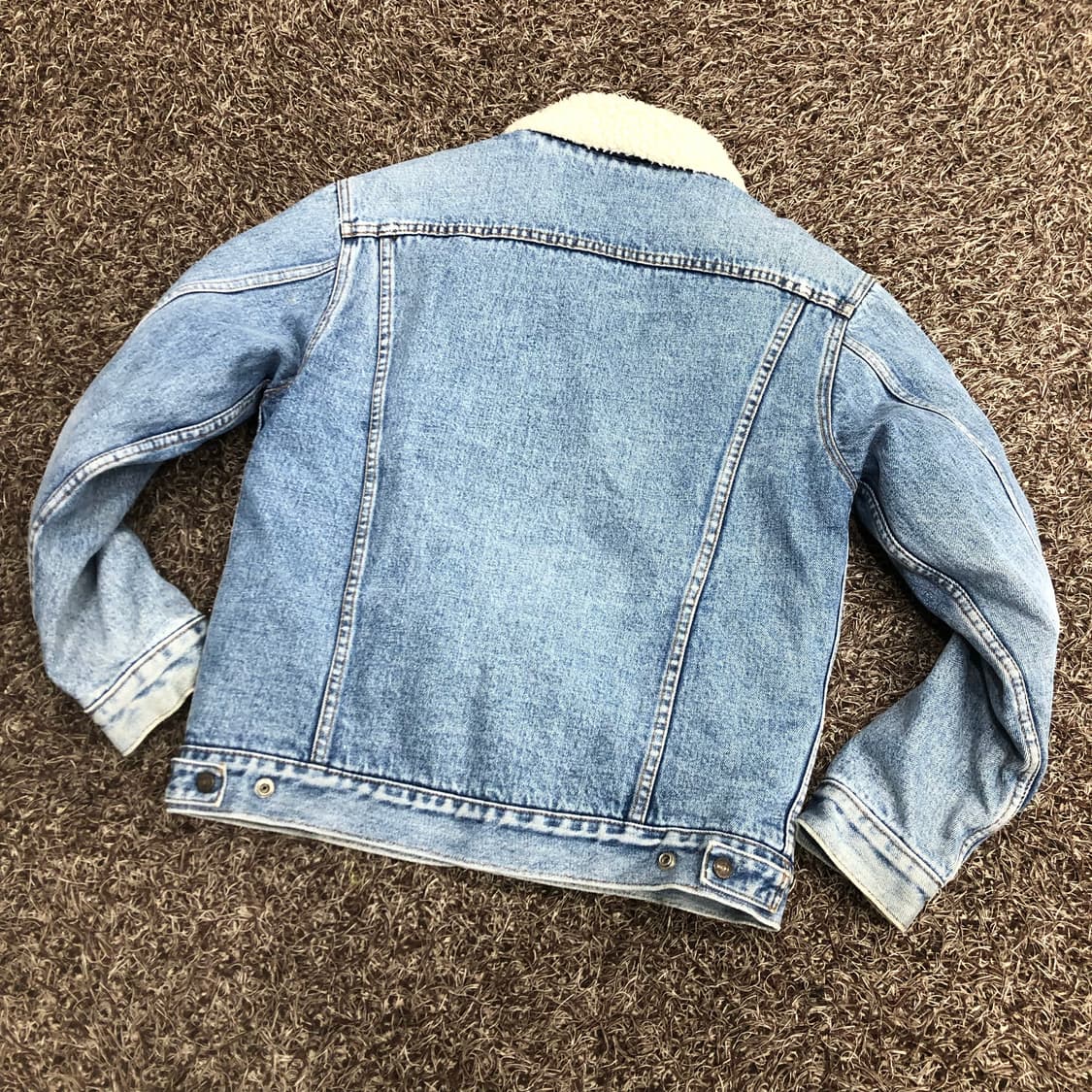 리바이스 데님 양털 쉐르파 자켓 상품이미지4