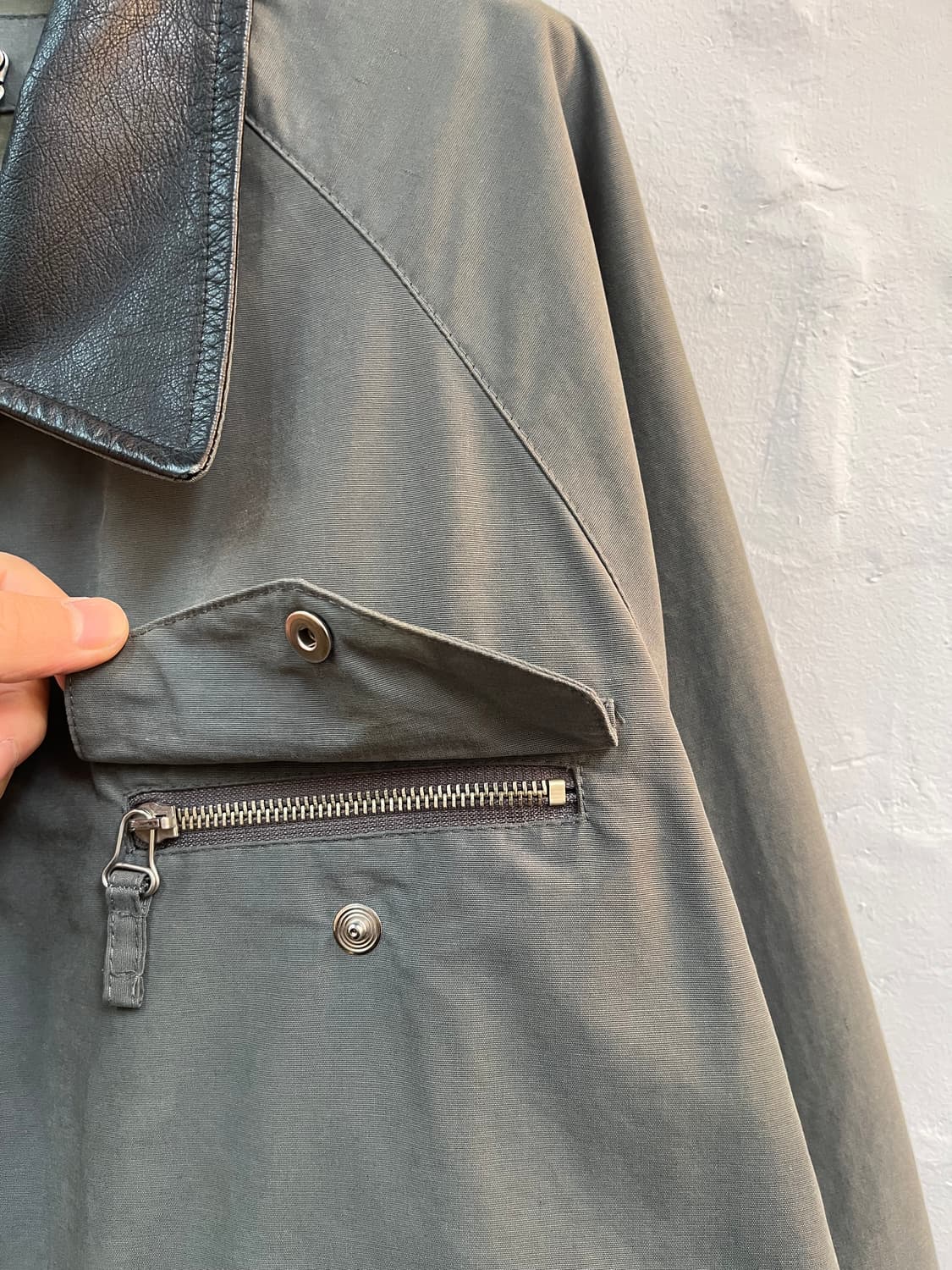 Reporter 레더 칼라 워크 자켓 48 상품이미지5