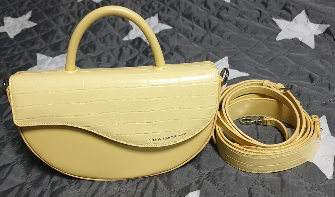 사이먼카터 미니 도트겸 크로스백 레몬 상품이미지1