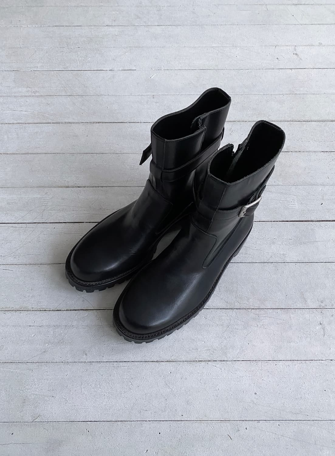 [Comme des garcos tricot] 버클 첼시 부츠 상품이미지2