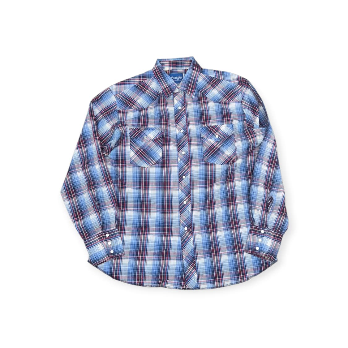 랭글러 펄스냅 체크셔츠 상품이미지1