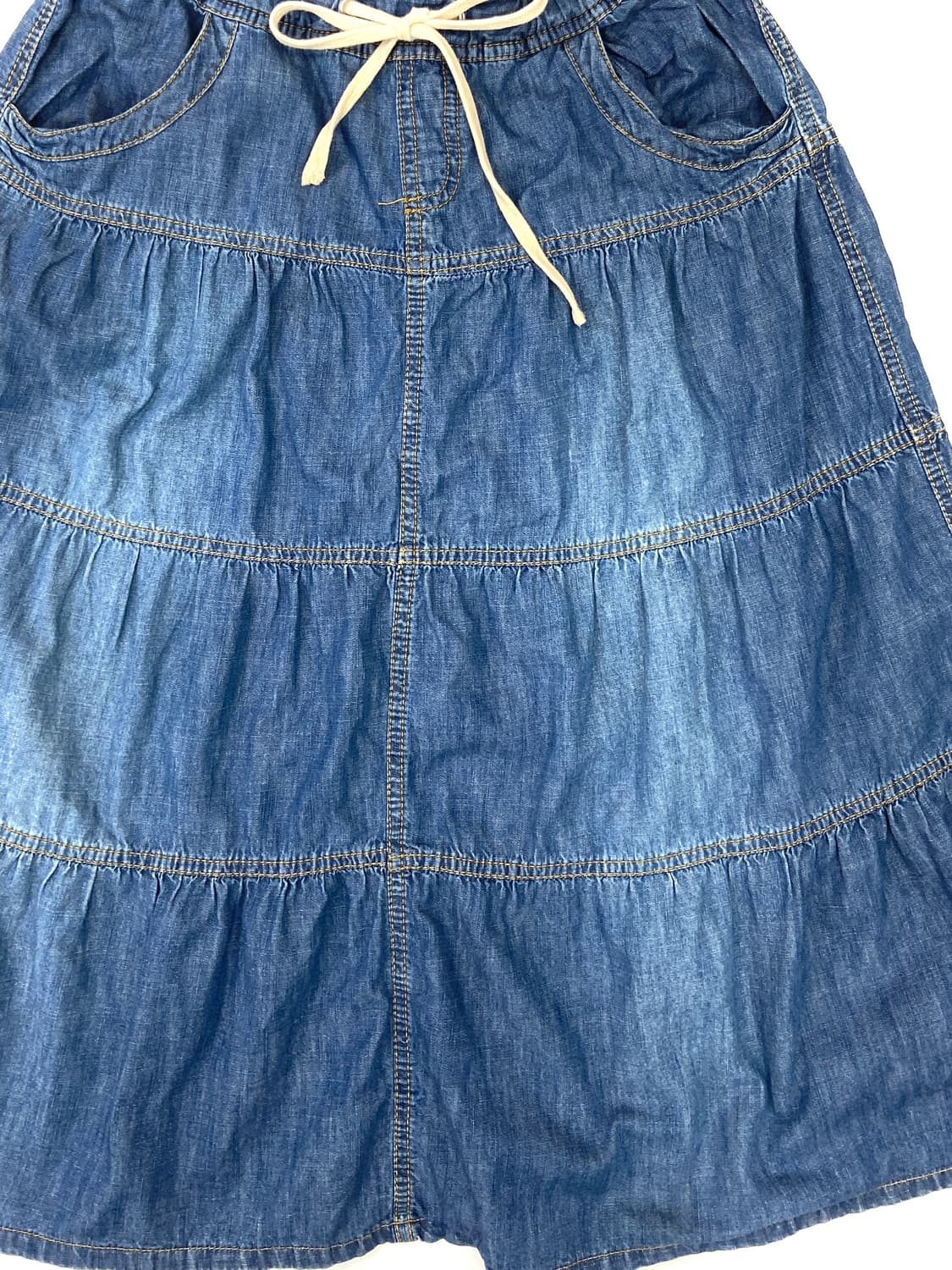 Japanese Vintage Denim Skirt 상품이미지3