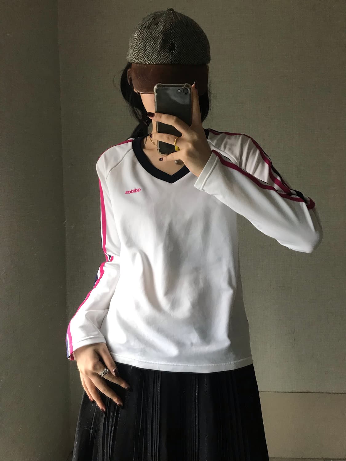 아디다스 00s 흰핑 롱슬리브 상품이미지3