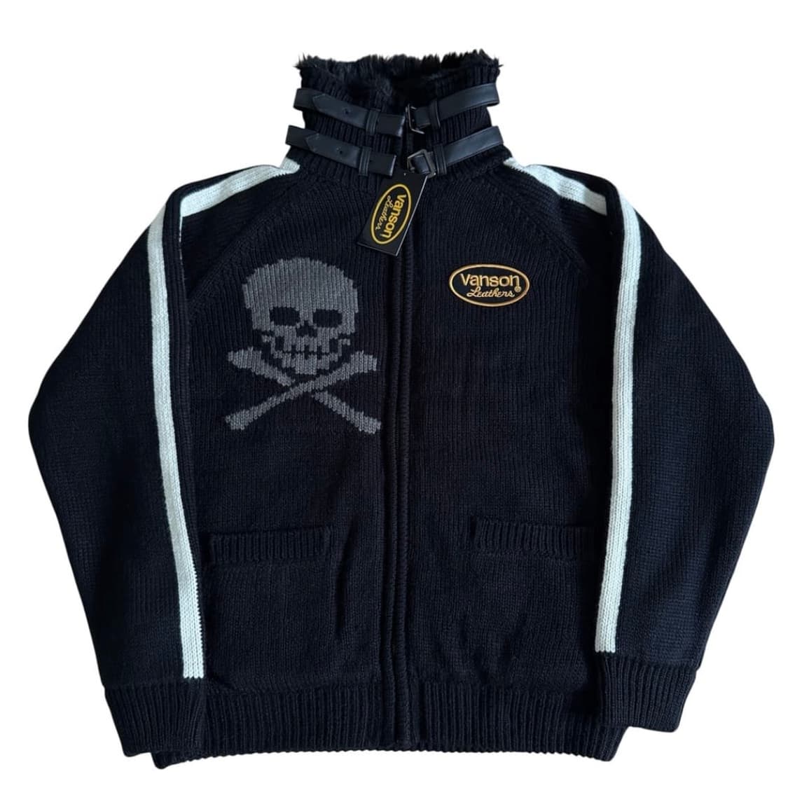 밴슨 본 스컬 코위찬 자켓 상품이미지2