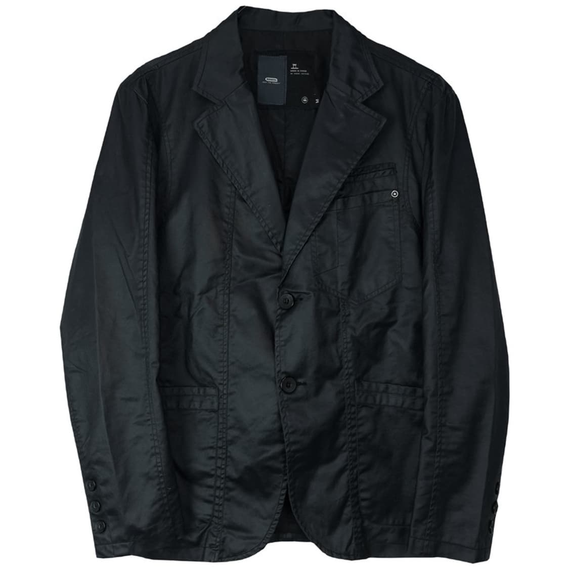 [지스타 로우] 투버튼 코팅 블레이저 자켓 M17965 상품이미지2