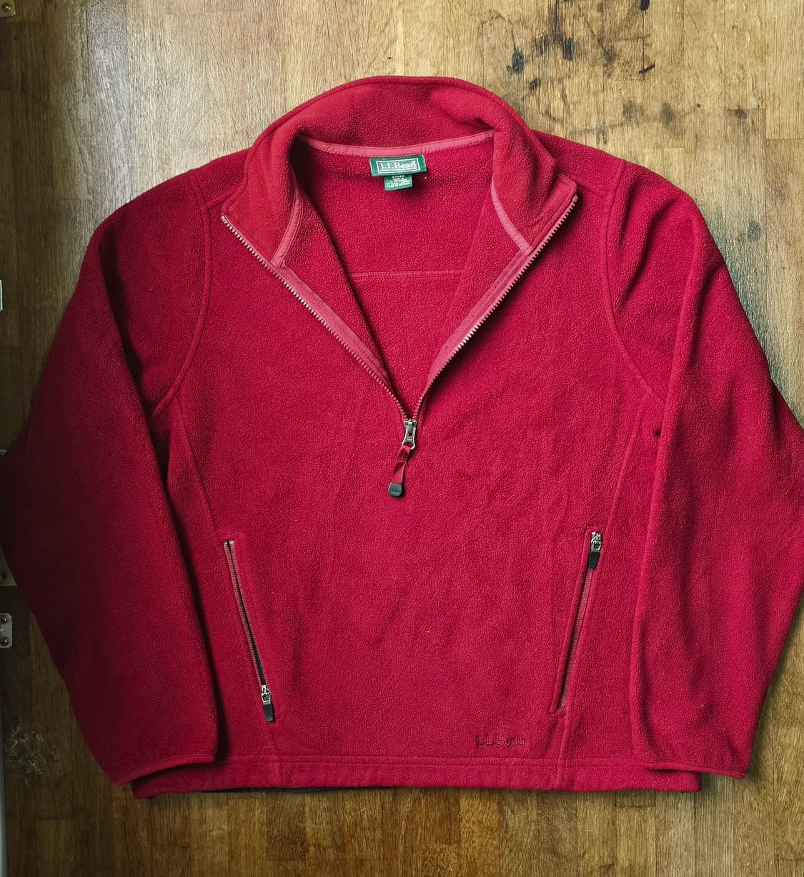 L.L.Bean 엘엘빈 집업 플리스 자켓 Made In USA 여성 OS 상품이미지1