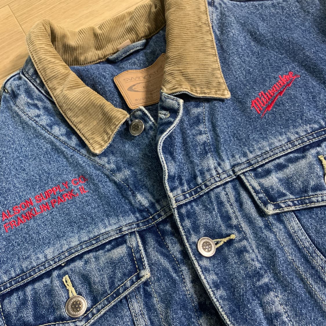 US-M)Swingster 스윙스터 빈티지 데님자켓 상품이미지3