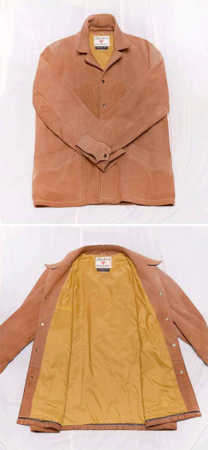 필드 앤 스트림 스웨이드 레더 웨스턴 헌팅 자켓 (100-105) 상품이미지3