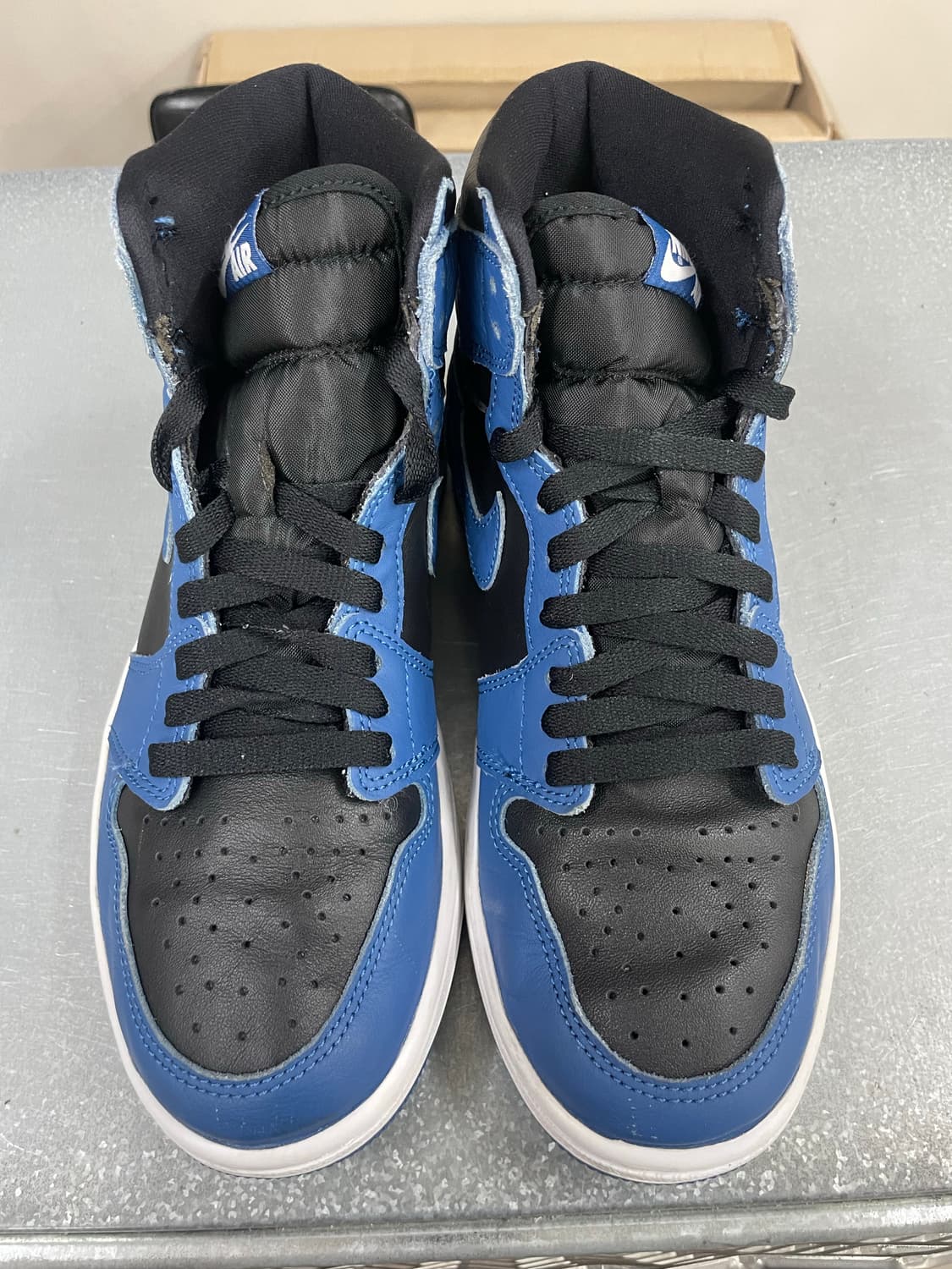 나이키 에어조던1 레트로 하이 다크 마리나 블루 255 상품이미지5