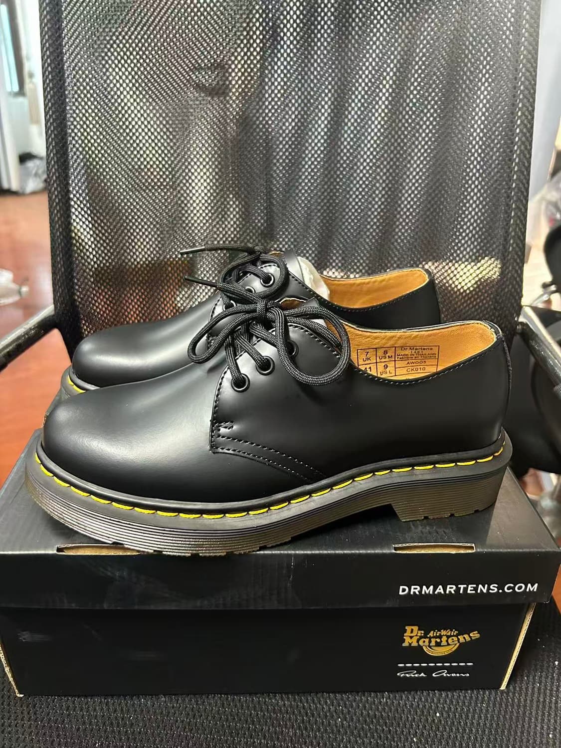 닥터마틴 1461 스무스 옥스포드 슈즈 블랙 260mm 상품이미지1