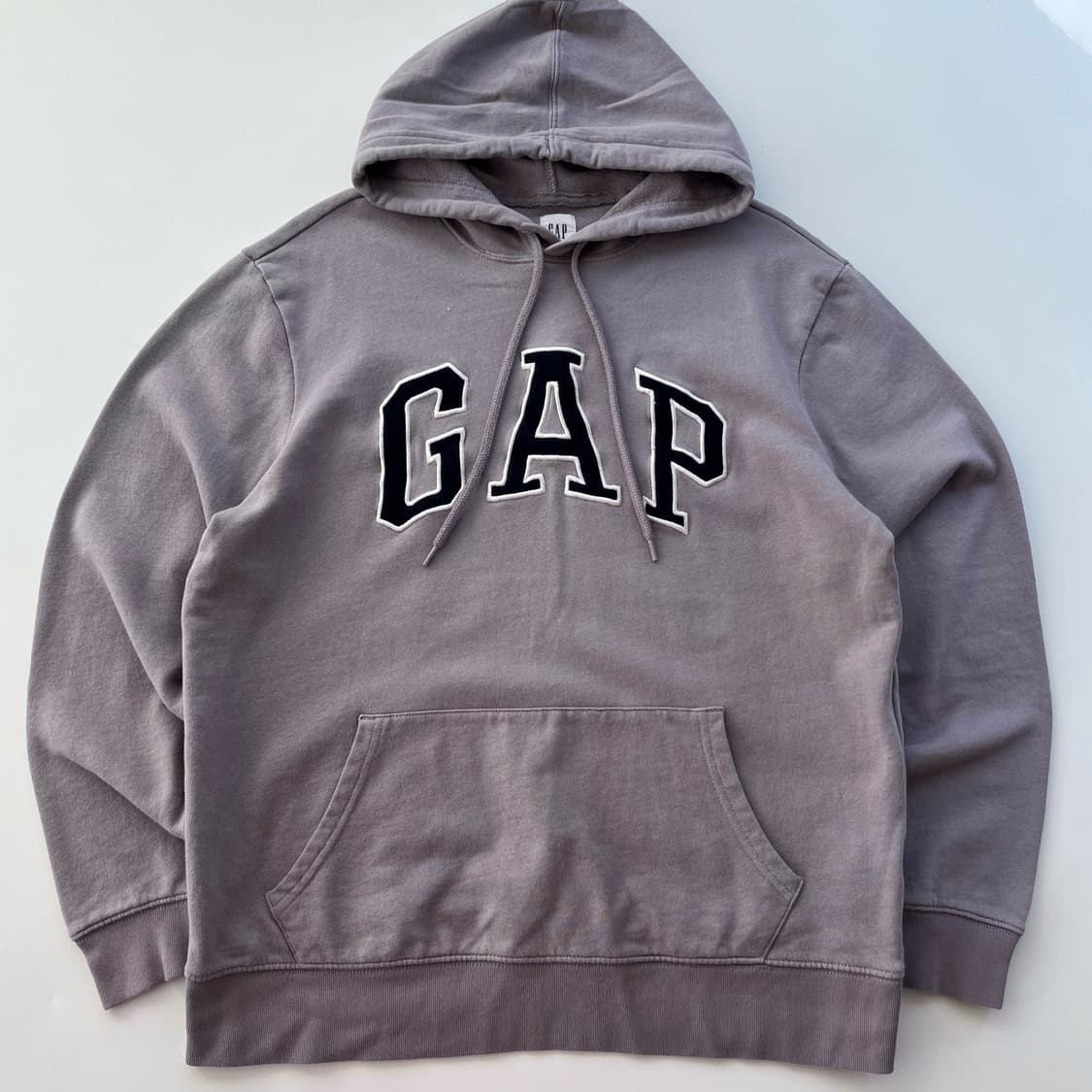 갭 루즈핏 연보라 스웻 후드 상품이미지3