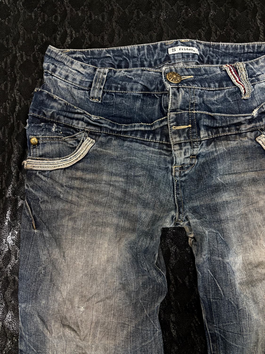 “SORRIDERE” Y2K Grunge Mood Wide Fit Pan 상품이미지8