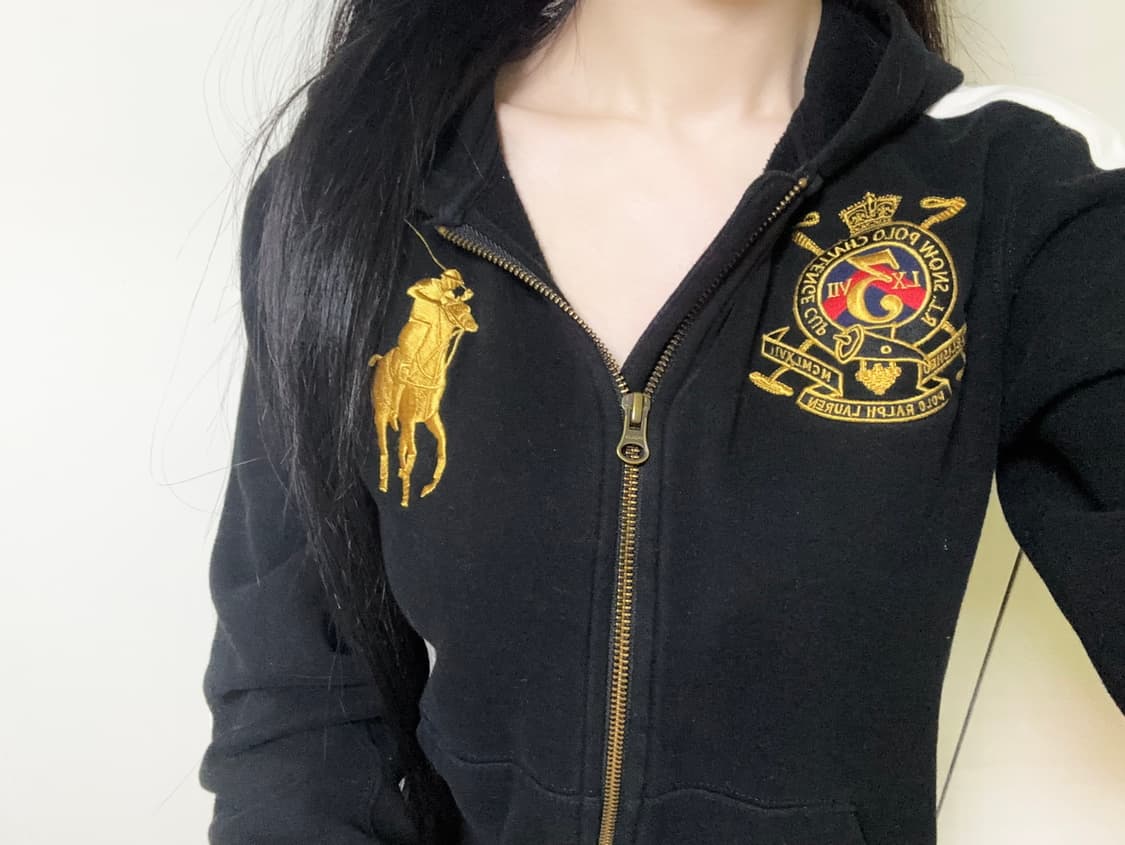 희귀매물 폴로 랄프로렌 치프키프 빅포니 골드 후드집업 상품이미지1