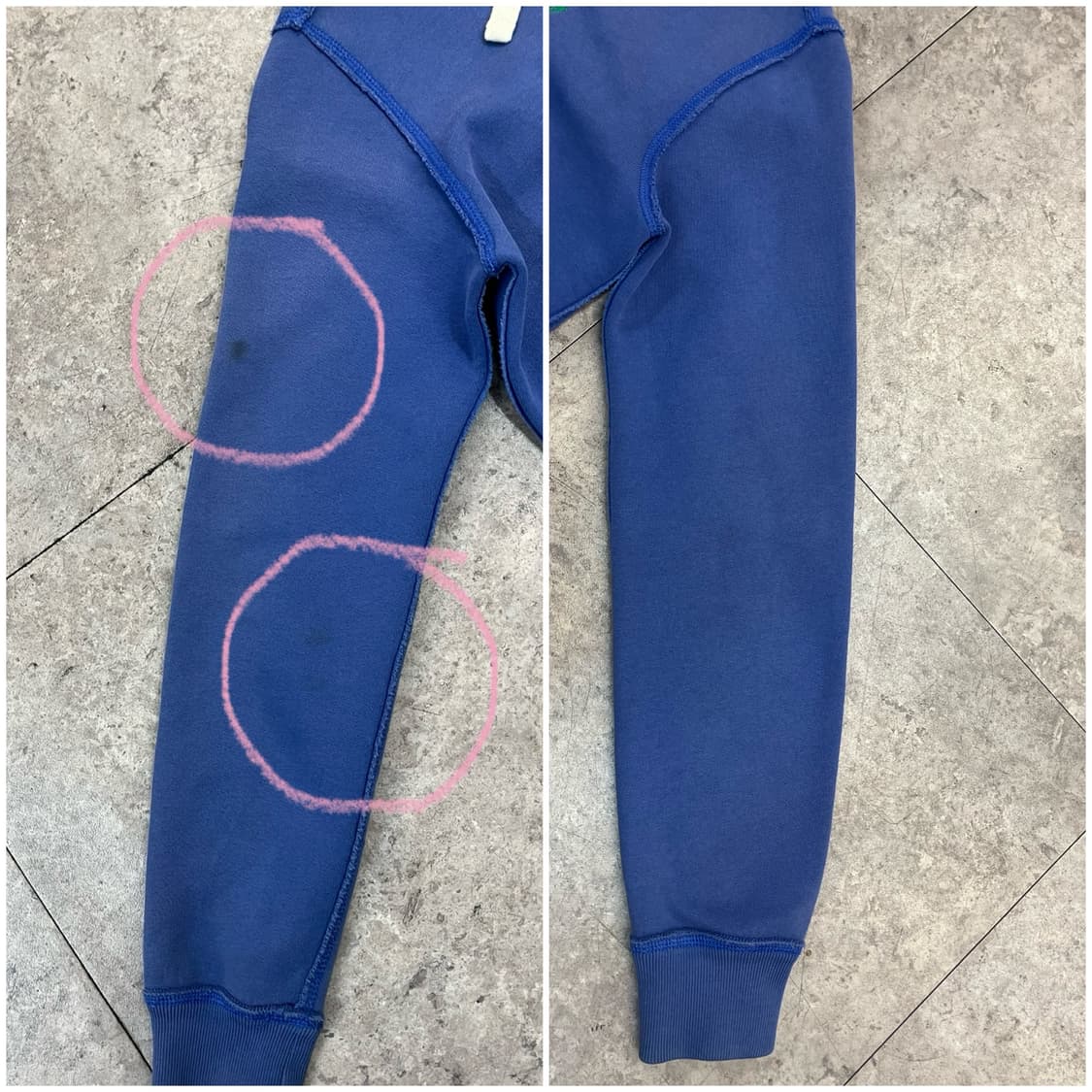 폴로 랄프로렌 기모 후드집업 블루 S #csz2644 상품이미지7