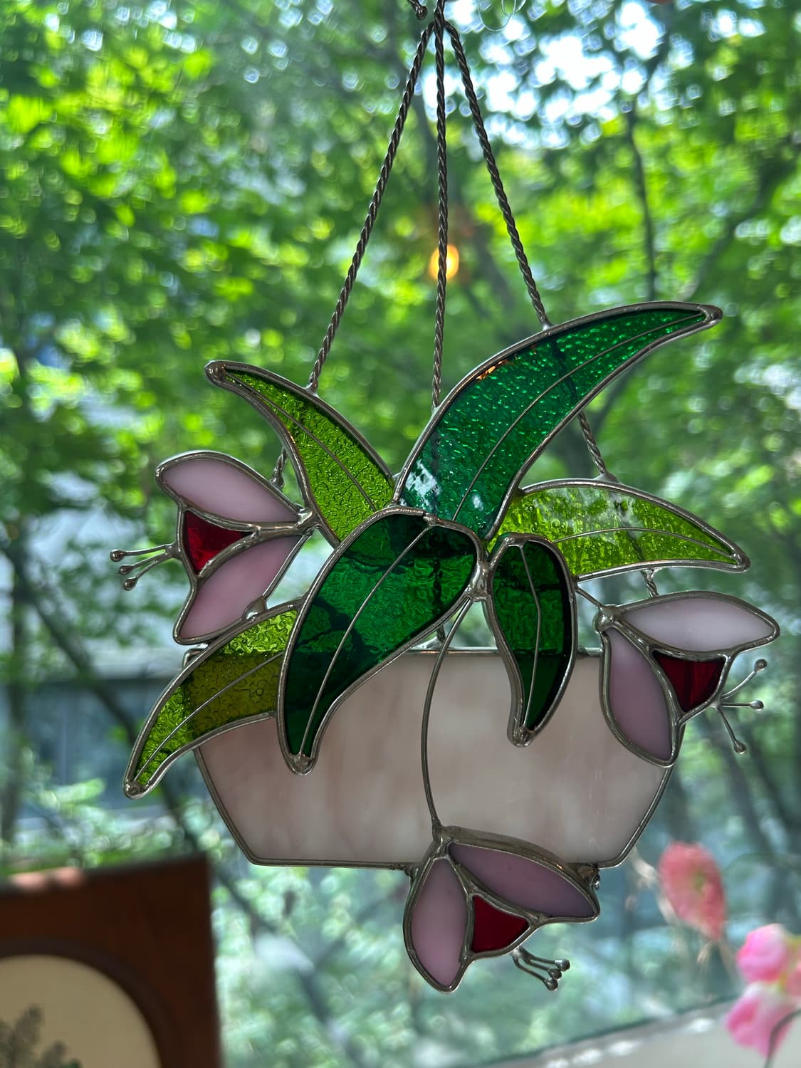 미국 빈티지 스테인드글라스 썬캐처 인테리어 소품 상품이미지9