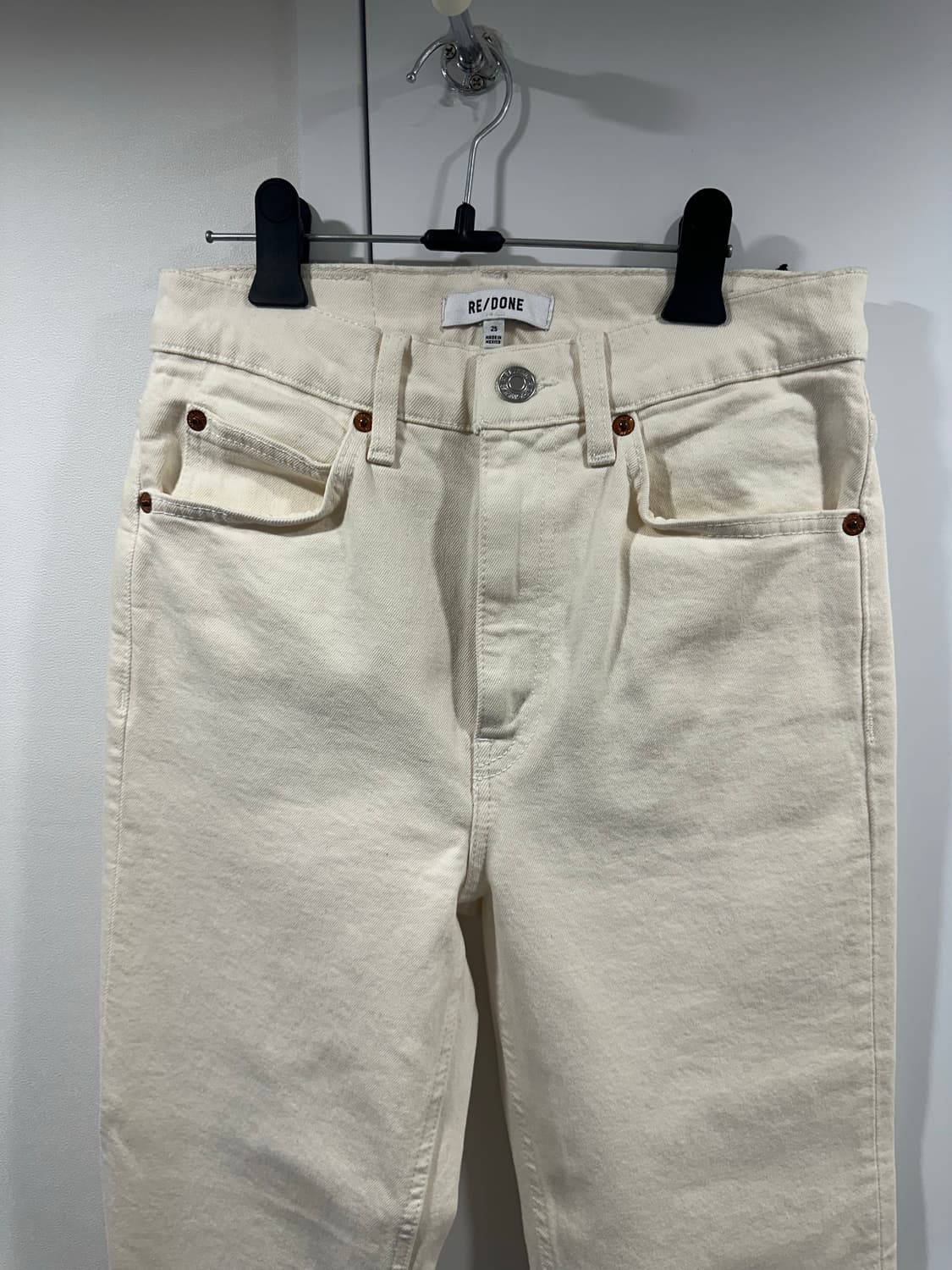 RE/DONE 70s 스트레이트 아이보리진 25 상품이미지1