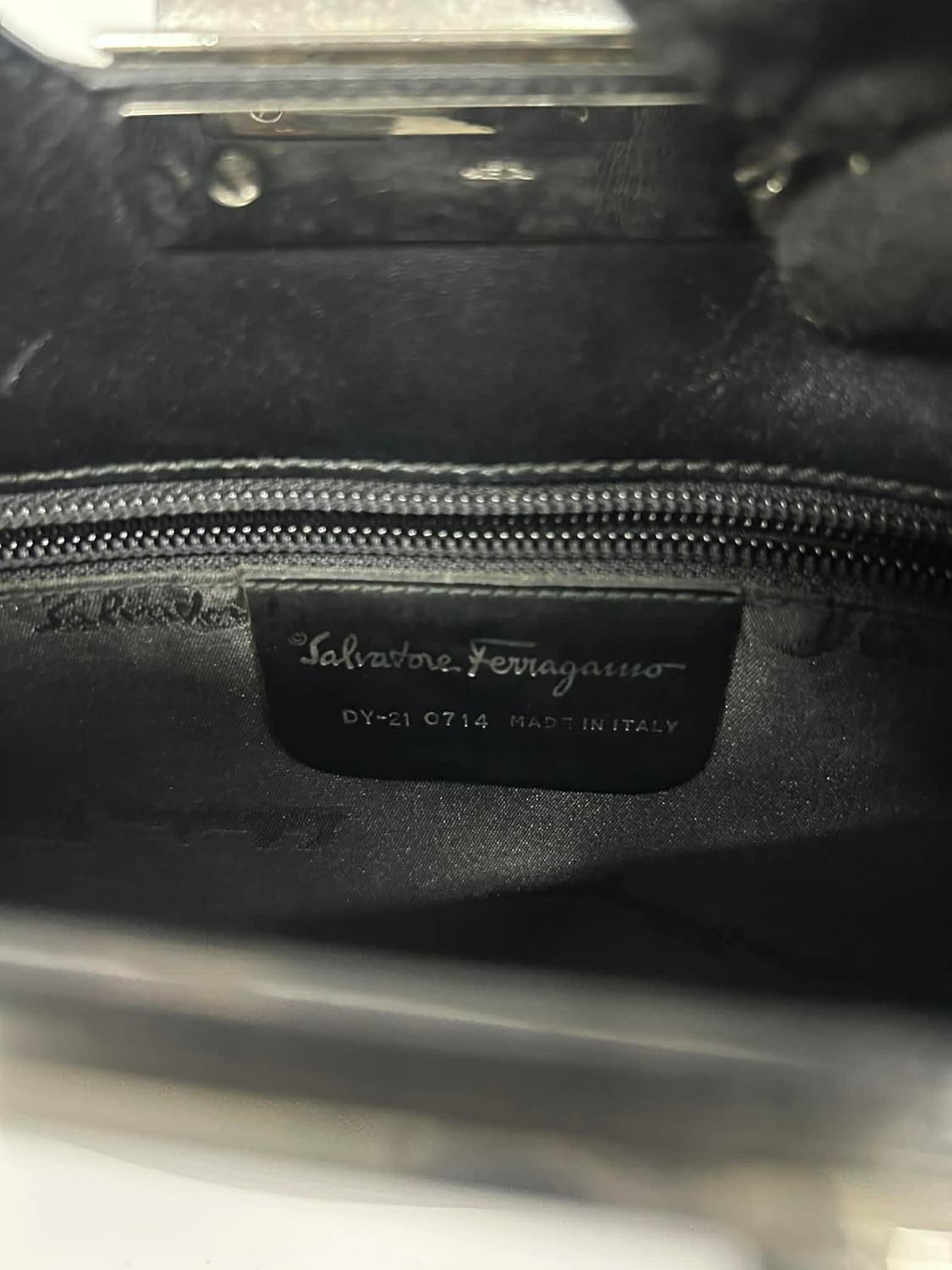 살바토레 페라가모 간치니 빈티지 레더 호보 숄더백 토트백 상품이미지7