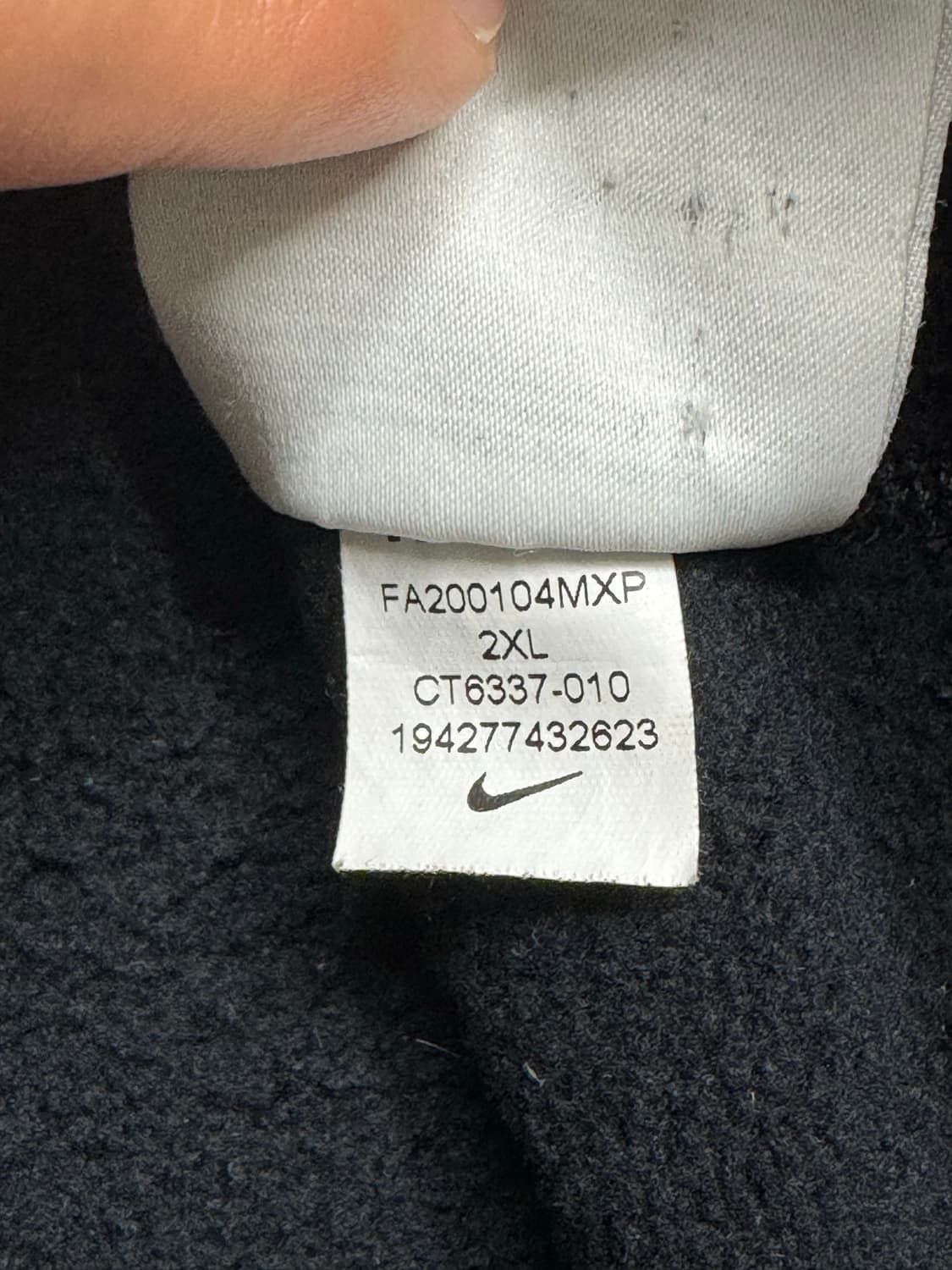 나이키 ACG 풀오버 후드 블랙 US 2XL 상품이미지8